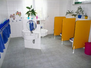 Wasch- und Sanitärbereich Kita in Neutrebbin